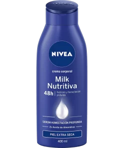 NIVEA MILK NUTRITIVA 400ML 48H Z
