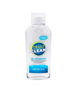GEL ANTISEPTICO ALCOHL ETILICPO 60ML DELLI CLEAN