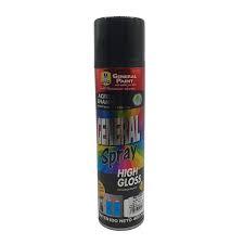 AEROSOL NEGRO MATE 400ML GENERAL PAINT 9611