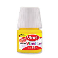 PINTURA ESCOLAR 25ML VINCI AMARILLO LIMON